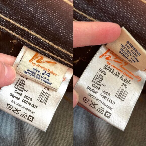 CITIZENS OF HUMANITY COH Ingrid Stretch #002 Low Waist Flare Jean Dark Wash 24 - Picture 7 of 16